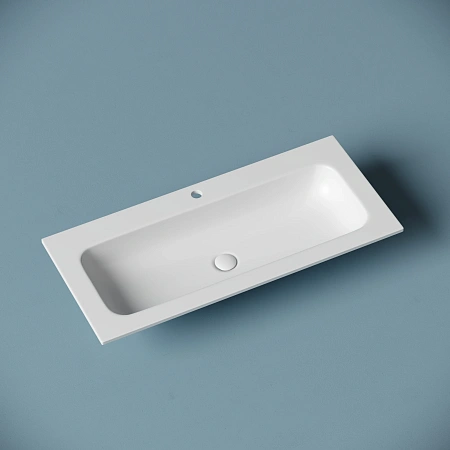 Раковина Ceramica Nova Grace CN7013MW прямоугольная, с отверстием под смеситель, 1010x457x137 мм, белый матовый Раковина Ceramica Nova Grace CN7013MW прямоугольная, с отверстием под смеситель, 1010x457x137 мм, белый матовый