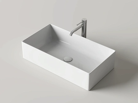 Раковина Ceramica Nova Adele CN6089 665x340x160, белый Раковина Ceramica Nova Adele CN6089 665x340x160, белый
