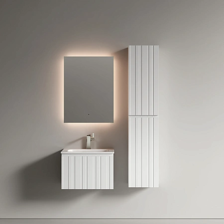 Тумба под раковину Sancos Lamel LM60W 60x45x40 белый матовый (bianco) Тумба под раковину Sancos Lamel LM60W 60x45x40 белый матовый (bianco)