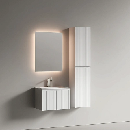 Тумба под раковину Sancos Lamel LM60W 60x45x40 белый матовый (bianco) Тумба под раковину Sancos Lamel LM60W 60x45x40 белый матовый (bianco)