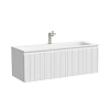 Тумба под раковину Sancos Lamel LM120W 120x45x40 белый матовый (bianco)