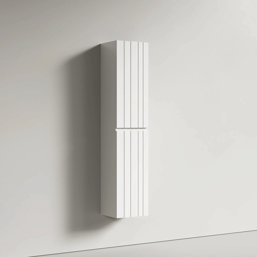Шкаф-пенал Sancos Lamel PLM35W 35x35x165 белый матовый (bianco) — Изображение 3