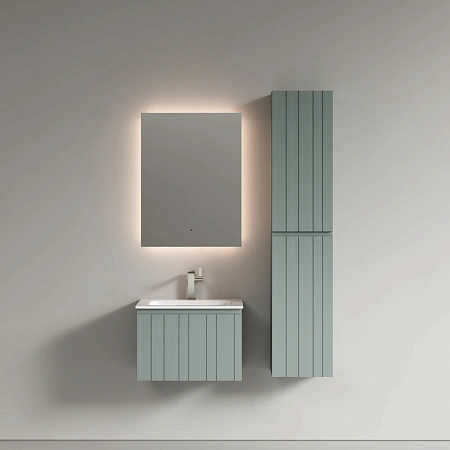 Тумба под раковину Sancos Lamel LM60GG 60x45x40 серо-зеленый Тумба под раковину Sancos Lamel LM60GG 60x45x40 серо-зеленый