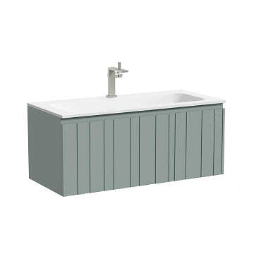Тумба под раковину Sancos Lamel LM100GG 100x45x40 серо-зеленый
