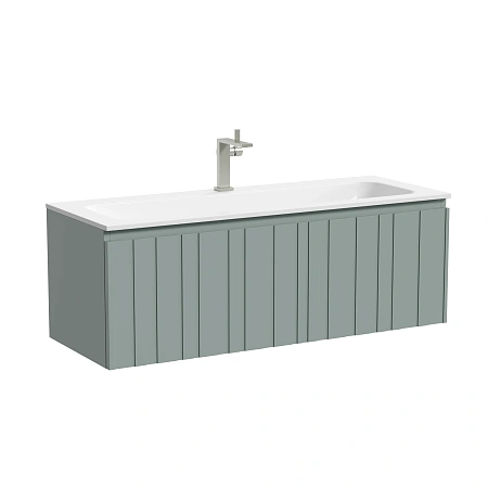 Тумба под раковину Sancos Lamel LM120GG 120x45x40 серо-зеленый Тумба под раковину Sancos Lamel LM120GG 120x45x40 серо-зеленый