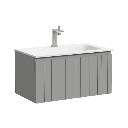 Тумба под раковину Sancos Lamel LM80WG 80x45x40 теплый серый
