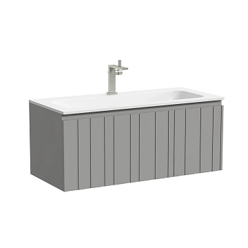 Тумба под раковину Sancos Lamel LM100WG 100x45x40 теплый серый