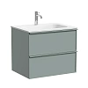 Тумба под раковину Sancos Velta VL60GG 60x45x50 серо-зеленый