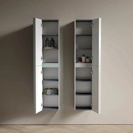 Шкаф-пенал Sancos Velta PVL33GG 33x30x160 серо-зеленый Шкаф-пенал Sancos Velta PVL33GG 33x30x160 серо-зеленый