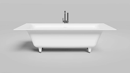 Ванна из искусственного камня Salini ARIOSA AXIS KIT 210x110 1053201M S-Stone белый матовый Ванна из искусственного камня Salini ARIOSA AXIS KIT 210x110 1053201M S-Stone белый матовый