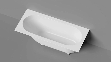 Ванна из искусственного камня Salini LOFO 170x75 UM12222 Solid Surface белый матовый Ванна из искусственного камня Salini LOFO 170x75 UM12222 Solid Surface белый матовый