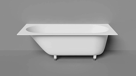 Ванна из искусственного камня Salini LOFO 180x80 UM12322 Solid Surface белый матовый Ванна из искусственного камня Salini LOFO 180x80 UM12322 Solid Surface белый матовый