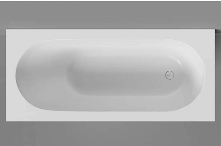 Ванна из искусственного камня Salini LOFO KIT 180x80 UM12313 Gelcoat белый глянцевый
