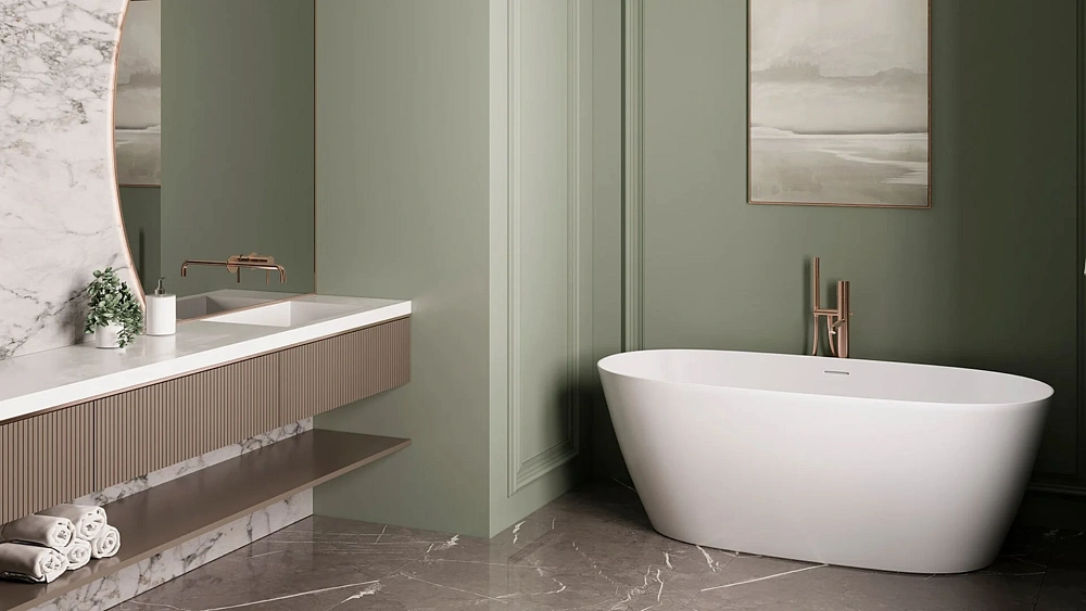 Ванна отдельностоящая Salini LOFO 170x80 UM12122 Solid Surface белый матовый — Изображение 8