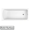 Ванна из искусственного камня WHITECROSS Cent 165x75 0227.165075.200 белый матовый