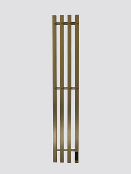 Полотенцесушитель электрический Teso Azaro Stick Cube 12SF4MG 1200x180 матовое золото