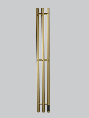 Полотенцесушитель электрический Teso Azaro Stick 12SY3MG 1200x150 золото матовое