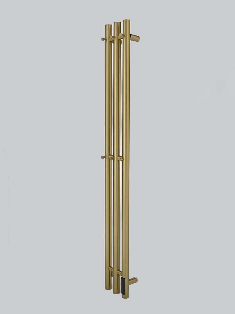 Полотенцесушитель электрический Teso Azaro Stick 12SY3MG 1200x120 матовое золото — Изображение 2