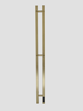 Полотенцесушитель электрический Teso Azaro Stick Cube 12SF2MG 1200x80 матовое золото