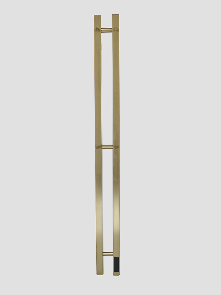 Полотенцесушитель электрический Teso Azaro Stick Cube 12SF2MG 1200x80 матовое золото — Изображение 1