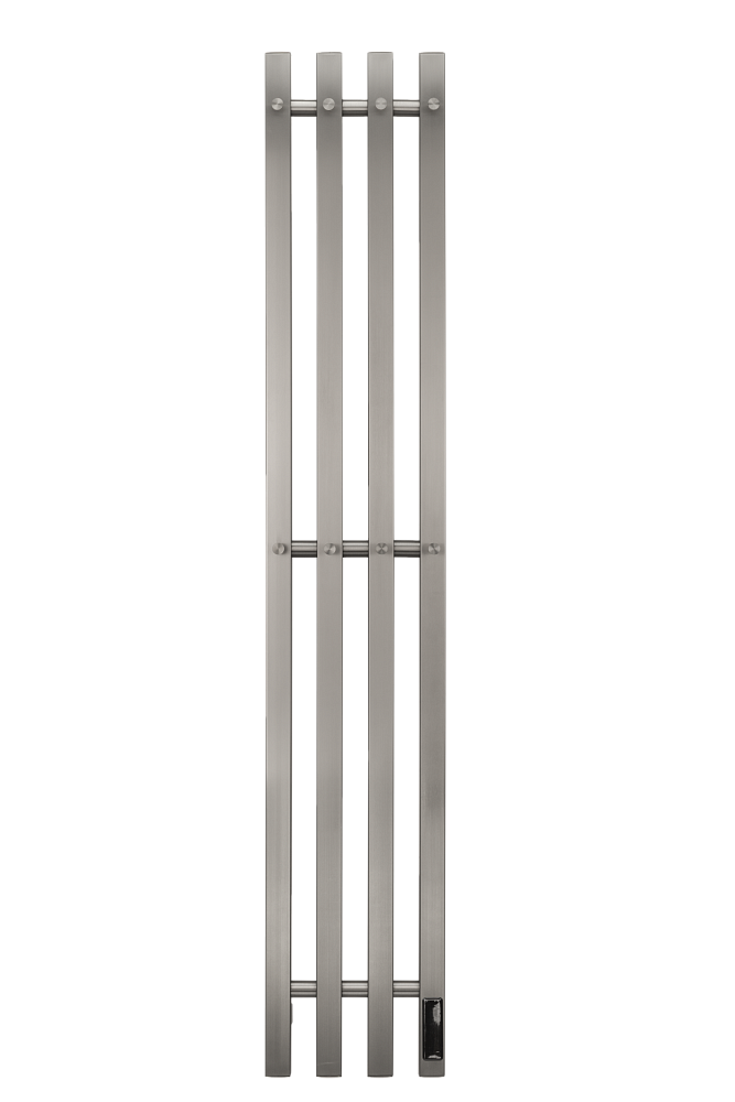 Полотенцесушитель электрический Teso Azaro Stick Cube 12SF4NB 1200x180 никель — Изображение 1