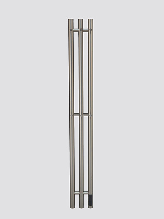 Полотенцесушитель электрический Teso Azaro Stick 12SY3NB 1200x150 никель