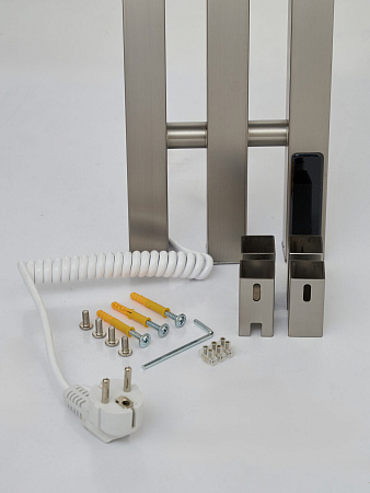 Полотенцесушитель электрический Teso Azaro Stick Cube 12SF3NB 1200x120 никель Полотенцесушитель электрический Teso Azaro Stick Cube 12SF3NB 1200x120 никель