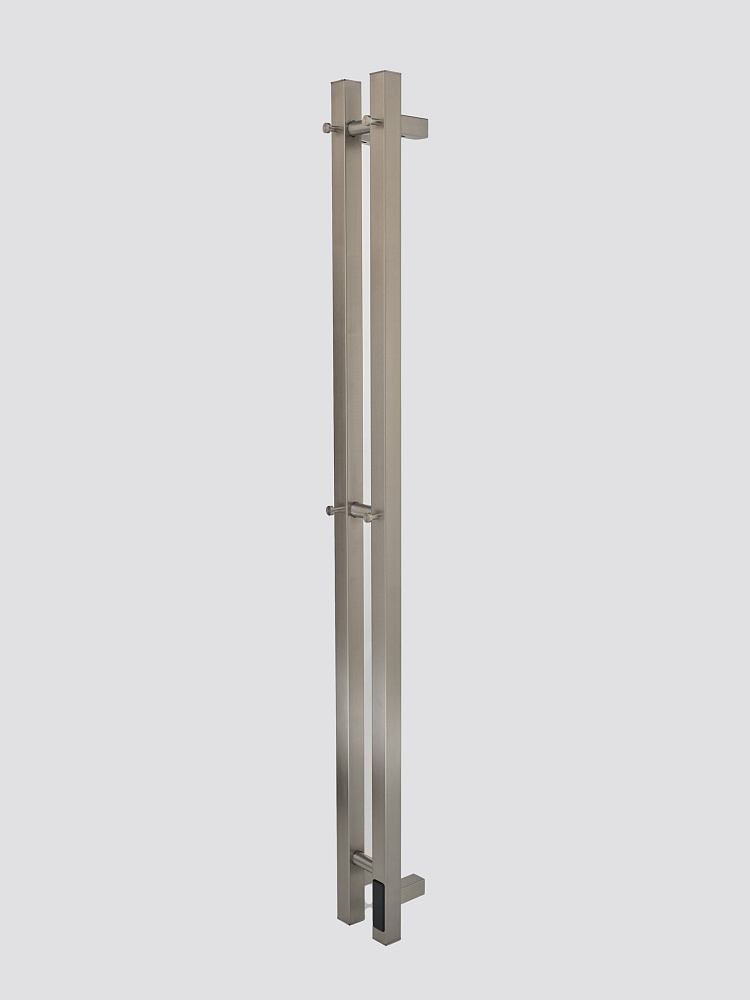 Полотенцесушитель электрический Teso Azaro Stick Cube 12SF2NB 1200x80 никель — Изображение 2