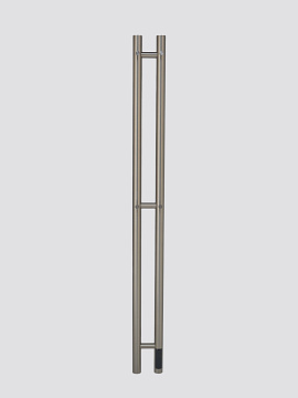 Полотенцесушитель электрический Teso Azaro Stick 12SY2NB 1200x80 никель