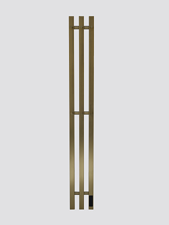 Полотенцесушитель электрический Teso Azaro Stick Cube 12SF3MG 1200x120 золото матовое