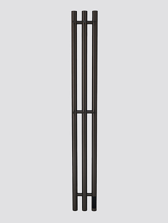 Полотенцесушитель электрический Teso Azaro Stick 12SY3GM 1200x150 оружейная сталь