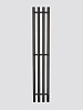 Полотенцесушитель электрический Teso Azaro Stick 12SY4GM 1200x180 оружейная сталь