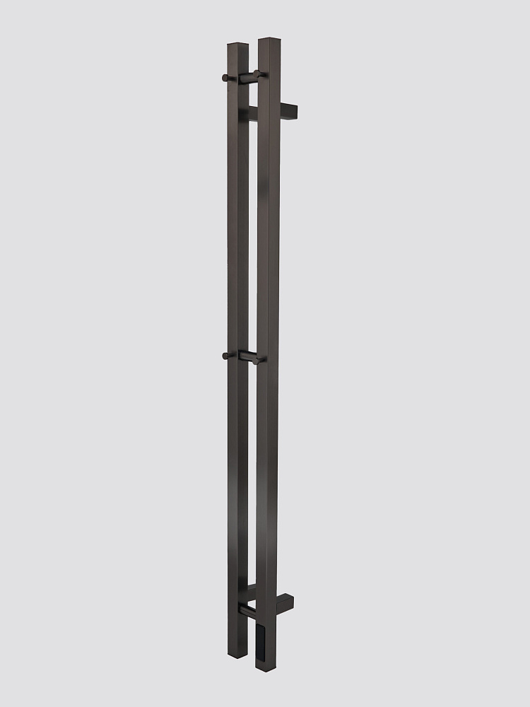 Полотенцесушитель электрический Teso Azaro Stick Cube 12SF2GM 1200x80 оружейная сталь — Изображение 2