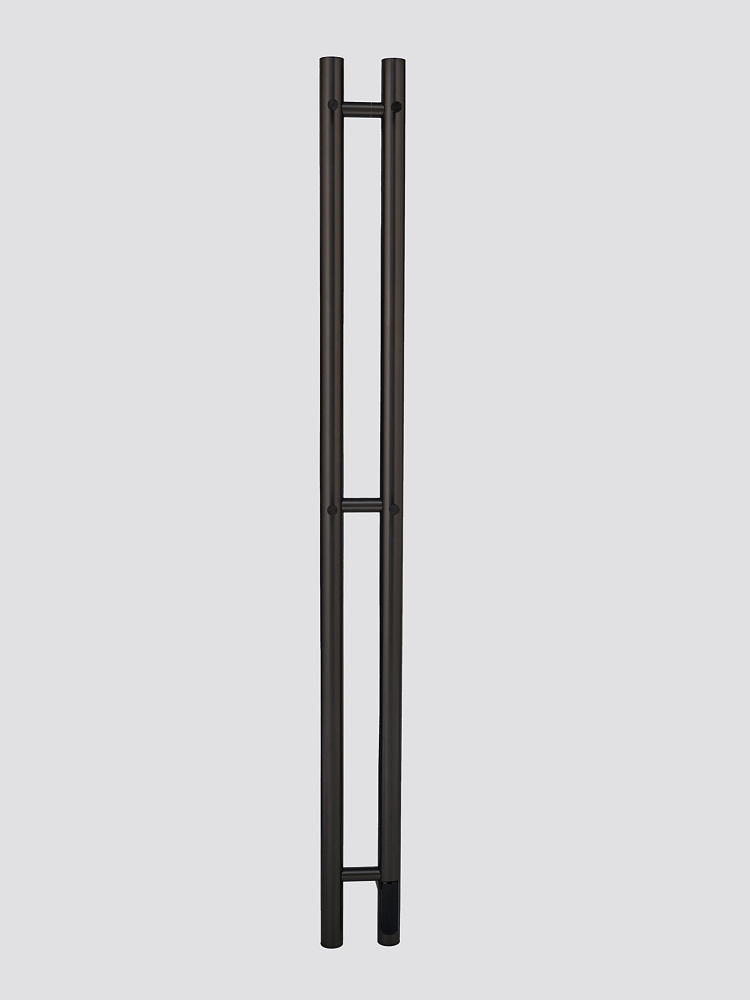 Полотенцесушитель электрический Teso Azaro Stick Cube 12SY2GM 1200x80 оружейная сталь — Изображение 1