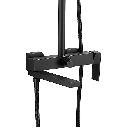 Душевая система BELZ B24613-7 черный Душевая система BELZ B24613-7 черный
