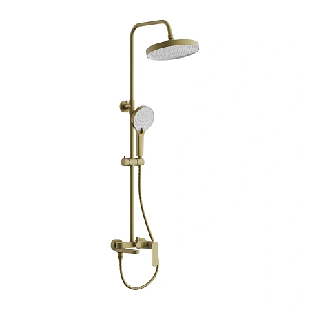 Душевая система BELZ B24713-5 брашированное золото Душевая система BELZ B24713-5 брашированное золото