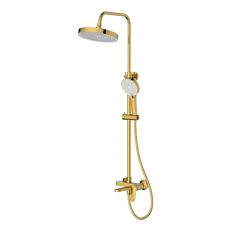 Душевая система BELZ B24786-5 брашированное золото Душевая система BELZ B24786-5 брашированное золото