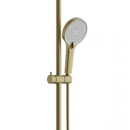 Душевая система BELZ B24813-5 брашированное золото Душевая система BELZ B24813-5 брашированное золото