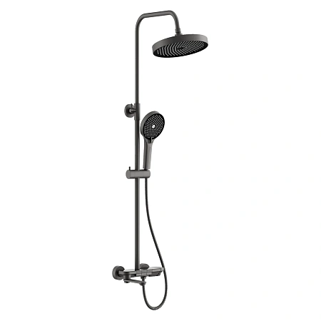 Душевая система BELZ B25713-3 оружейная сталь Душевая система BELZ B25713-3 оружейная сталь