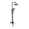 Душевая система BELZ B24812-7 черный Душевая система BELZ B24812-7 черный
