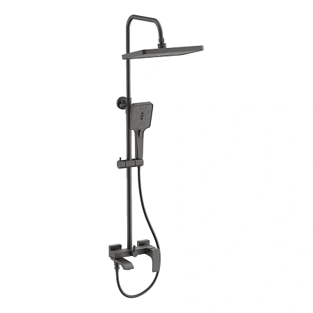 Душевая система BELZ B24507-3 оружейная сталь Душевая система BELZ B24507-3 оружейная сталь