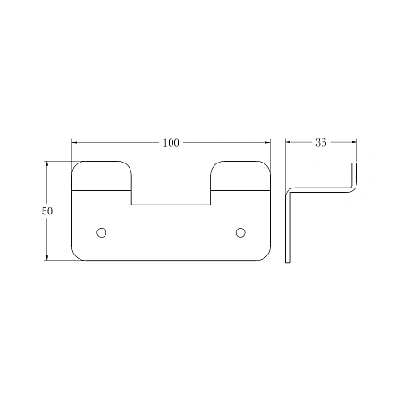 Крючок BELZ B9002-7 черный Крючок BELZ B9002-7 черный