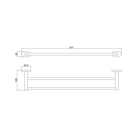 Полотенцедержатель BELZ B90009 хром Полотенцедержатель BELZ B90009 хром