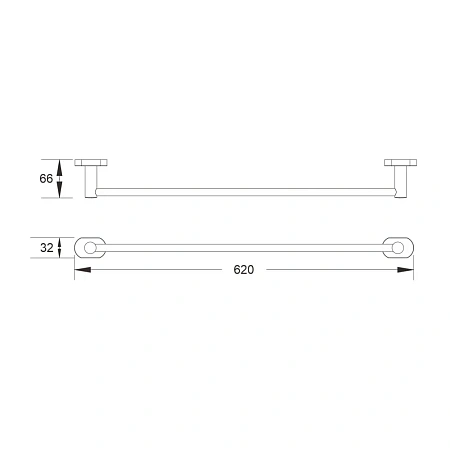 Полотенцедержатель BELZ B90101 черный Полотенцедержатель BELZ B90101 черный