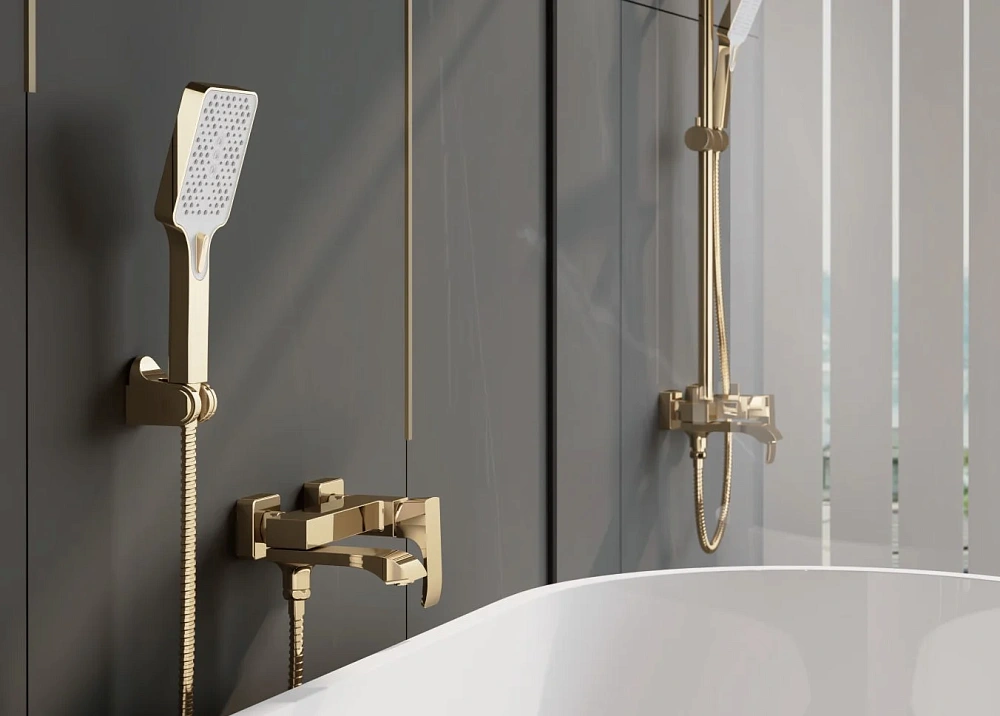 Смеситель для ванны BELZ B60507-5 золото — Изображение 3