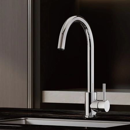 Смеситель для кухни BELZ B70809 хром Смеситель для кухни BELZ B70809 хром
