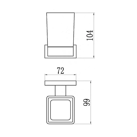 Стакан BELZ B90306 черный Стакан BELZ B90306 черный