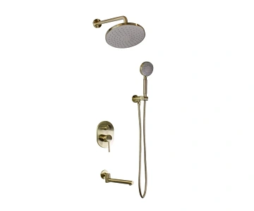 Душевая система Bronze de Luxe SCANDI 14582BR встраиваемая, бронза