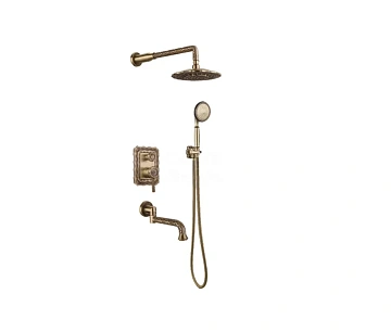 Душевая система Bronze de Luxe WINDSOR 10137DF встраиваемая, бронза