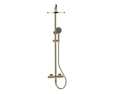 Душевая система Bronze de Luxe SCANDI 11060BR с термостатом, бронза